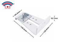 Support d'extrémité FTS durable de haute qualité, utilisé pour les accessoires de rideaux du système de lucarne FTS