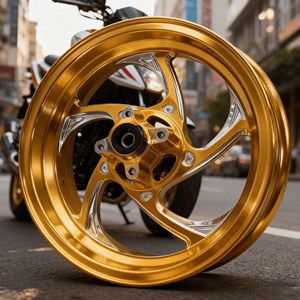 Jantes CNC en aluminium de 12 pouces pour Honda Monkey 125 - MSX125 - Modification de scooter - Asie du Sud-Est - Product Image 5