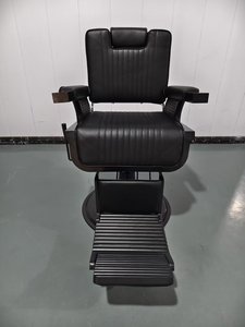 Sedia da <span class=keywords><strong>Barbiere</strong></span> Idraulica Ergonomica Reclinabile Regolabile in Altezza Durevole Portatile in Acciaio Inossidabile per <span class=keywords><strong>Salone</strong></span> Commerciale - Product Image 4