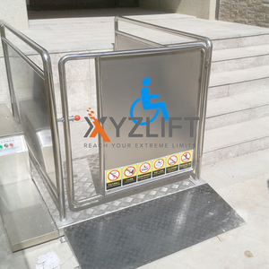 XYZLIFT-Aprobado por el 250kg 3M Uso en exteriores Eléctrico Vertical Escalera para el hogar Elevador de sillas de ruedas con cabina cerrada - Product Image 1