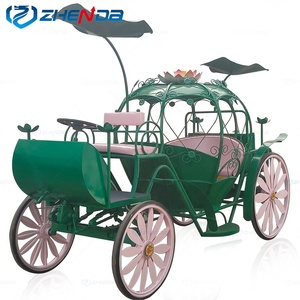 Zhenda Electric Used Cinderella <b>Pumpkin</b> Horse Carriage From Henan for Sale - Product Image 3