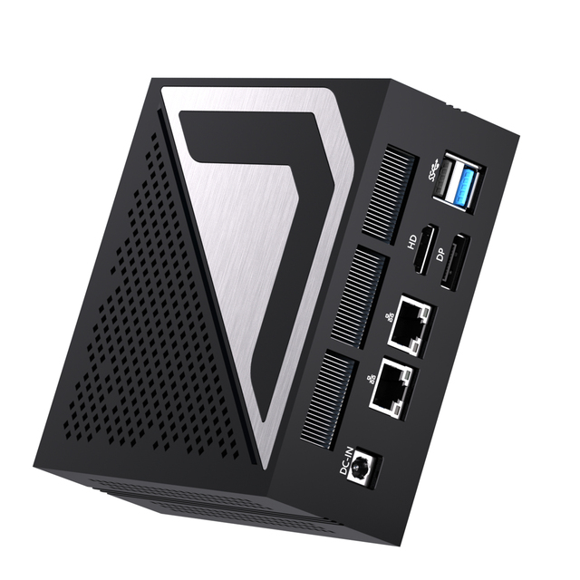 High Performance Mini Gaming PC AMD Ryzen AI 9 HX370 Radeon 880M DDR5 NVMe 4.0 USB4 Dual 2.5G LAN 4K Display Desktop PC