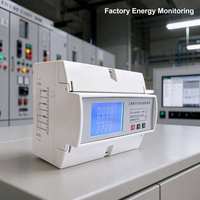 Compteur d'énergie triphasé YDKZ, classe 0.5, 5A, compteur kWh, 96x96mm, compteur de panneau pour l'énergie électrique industrielle