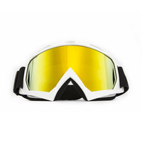 Ensemble de protection personnalisable multicolore coupe-vent anti-UV pour moto, dirt bike, course tout-terrain, motocross, lunettes et masque pour le sport