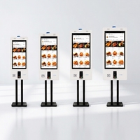Kiosque de commande McDonald's avec paiement NFC, RFID, WIFI, Crypto et terminal de paiement automatique