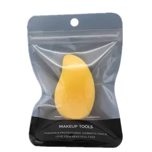 Gelbgrün Mango Hochwertige süße OEM Herstellung Latex Free Großhandel Foundation Obst Schönheit Ei Make-up Schwämme Mixer
