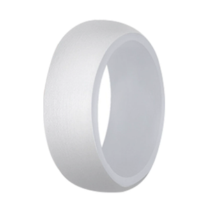 Anello in Silicone Piatto alla Moda e Personalizzato, Larghezza 8,7mm, Anello Sportivo da Uomo per Esterni - Product Image 4