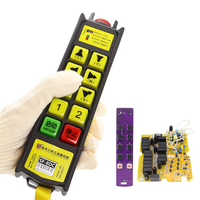 Control Remoto Industrial Inalámbrico Universal de 8 Botones y Doble Velocidad para Plataforma Elevadora