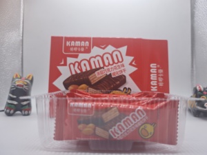 Aperitivos y bebidas exóticos al por mayor, buen precio, sabor a cacahuete, galletas recubiertas de chocolate, 64G - Product Image 4