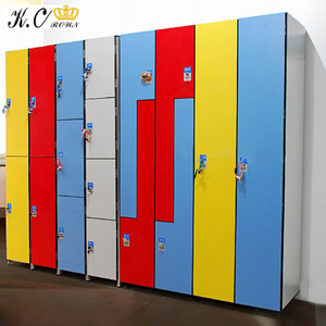 לוח קומפקטי פנולי מותאם אישית Hpl ארון אחסון מסחרי - Product Image 5