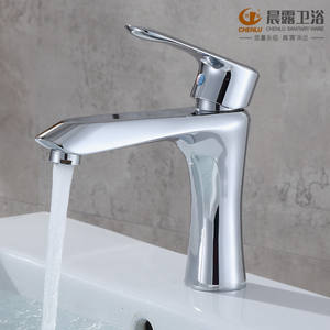 Grifo de Lavabo Chenlu Monomando con Válvula de Cerámica, Acabado Cromado, Montaje en Cubierta, Un Solo Orificio - Product Image 3