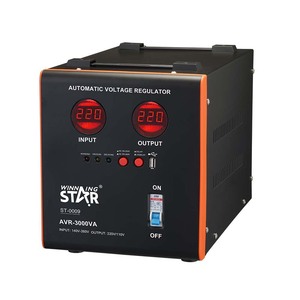 Regulador Automático de Voltaje Winning Star 3000VA Monofásico Entrada 140V-260V Salida 220V/110V Estabilizador AVR - Product Image 5