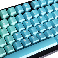 Personalized Dye-Sub Yeeti Keycaps Pbt 129 Keys Layout Cherry Profile Keycaps for 61/87/104/108 Mx Switch Mechanical Keyboard