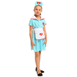 Costumes pour enfants Jour de carrière Costumes d'Halloween Uniforme de petite <span class=keywords><strong>infirmière</strong></span> aimante - Product Image 6