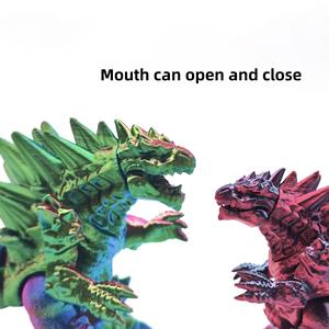 Figura de <span class=keywords><strong>Godzilla</strong></span> Impresa en 3D, Articulada, de Material PLA, Ideal para Adornos o Regalos para Hombres - Product Image 2