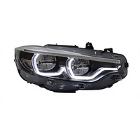 Phare de voiture pour BMW F32 2012-2019 F82 M4, LED DRL, 425i 428i 430i 435i F36 F80 F33, mise à niveau vers le style LCI