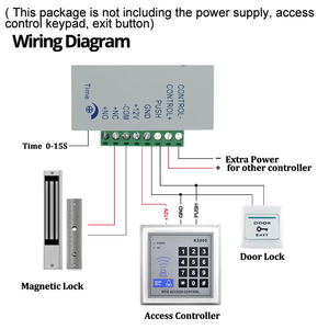 High Quality Premium Heavy Duty 280kg Electric EM <strong>Lock</strong> Single Door Security Access Control Magnetic <strong>Lock</strong> - Product Image 6