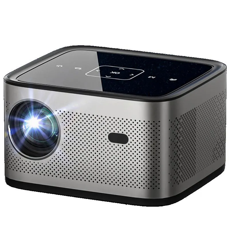 [New Exquisite design Mini 1080p projector ]Factory OEM ODM High 7000 Lumens Native Full HD LCD LED Home Theater Projector