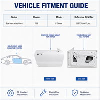Pour 238 OE 2387209807 Porte avant en acier haute résistance Pièces détachées automobiles Remplacement OE Installation Plug&Play Sans modification de câblage