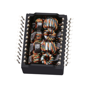 Transformador magnético Lan de 100 BASE-T, Base de alimentación/circuito SMD Ethernet, 10/1000/1000/10G, G24102CE - Product Image 2