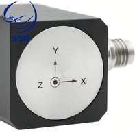 Acelerómetro Triaxial SSR, Rango de Medición 500g, Tipo de Voltaje, Orificio de Montaje 1/4-28, Sensor de Aceleración Universal para Dispositivos Portátiles