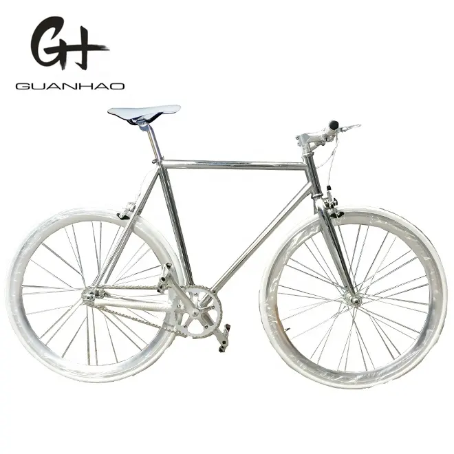 700C chrome steel frame fixed gear bike fixie gear bike single speed fixed gear track bike