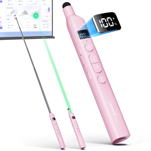Produit Tendance 2026 : Pointeur Laser Hybride Sans Fil pour Enseignement, Présentateur Bluetooth 5.0 pour Présentations <span class=keywords><strong>PowerPoint</strong></span> - Product Image 1