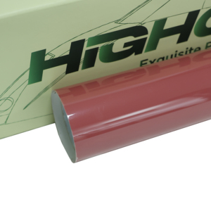 Highcool alta calidad 1,52*17 m/rollo Auto Car Vinyl Wraps Tint 6,5 Mil grueso autoadhesivo Morganite rojo que cambia de color TPU - Product Image 1