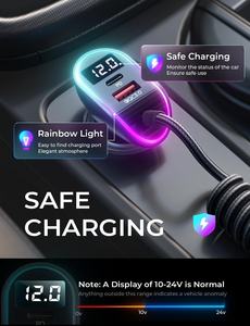 Lisen 96w מתאם מטען חרוז סופר מהיר USB qc3.0 מטען טלפון נייד עבור גלקסיה s25 אולטרה iphone 17 16 ipad pro - Product Image 3