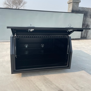 Aluminum Portable Waterproof Outdoor Pickup Truck Ute Canopy with <b>Tool</b> <b>Box</b> 2000L Capacity - Product Image 3