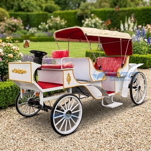 Calèche de luxe Victoria pour visites touristiques, transport spécial, calèche de mariage, calèches à chevaux à vendre - Product Image 1