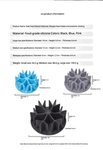 Comedero Lento de Doble Capa con Dificultad Ajustable, Antideslizante y Resistente a Mordidas para Perros Pequeños y Medianos - Product Image 5