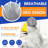 Collier de récupération respirant pour chat, anti-léchage et anti-griffures, cône de protection, vision claire, collier souple et réglable pour animaux de compagnie, chapeau respirant