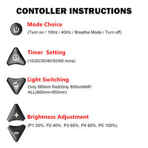 Stowable kırmızı ışık kızılötesi terapi Sauna Mat 660nm 850nm tüm vücut ağrı kesici için üç cips LED ışık - Product Image 4