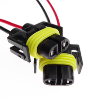 Universel H8 H9 H11 880 881 H27 adaptateur d'ampoule de phare de voiture Auto LED xénon lampe câblage adaptateur prises