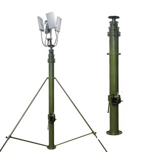 TALENTS 6m 8M 9m 10m Cabezal de carga Cabrestante manual Mástil telescópico con remolque - Product Image 4