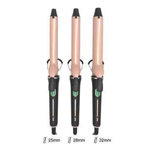 Barril <span class=keywords><strong>largo</strong></span> eléctrico de salón profesional, rizador de <span class=keywords><strong>pelo</strong></span> de varita ondulada de 25mm y 1 pulgada, rizador de cerámica calentado <span class=keywords><strong>con</strong></span> Clip - Product Image 6