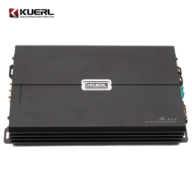 4 Channel 12v Amplifier High Quality Big Power 1200w Class AB Car Audio Amplifier