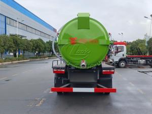 RHD Dongfeng 10m³ Fecal <b>Suction</b> Truck, 2 Axle Manual Gearbox, Professional for Sewage & Septic Tank Cleaning in Zimbabwe - Product Image 5