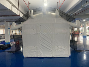 EASY <span class=keywords><strong>FUN</strong></span> - Tienda de Campaña Familiar para Acampar al Aire Libre, Portátil, Personalizada, Impermeable, Inflable Automática, de Doble Capa, para 3-4 Personas, 2x3 m, Oxford, PVC, OEM - Product Image 4