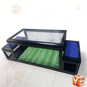 เครื่องเกมอาร์เคดโลหะจากโรงงาน ZDYS ได้รับการรับรองมาตรฐาน CE พร้อมรองรับภาษาอังกฤษ สำหรับ 2 ผู้เล่น แบบมีที่นั่งสำหรับเล่นฟุตบอล เหมาะสำหรับใช้งานเชิงพาณิชย์ - Product Image 4