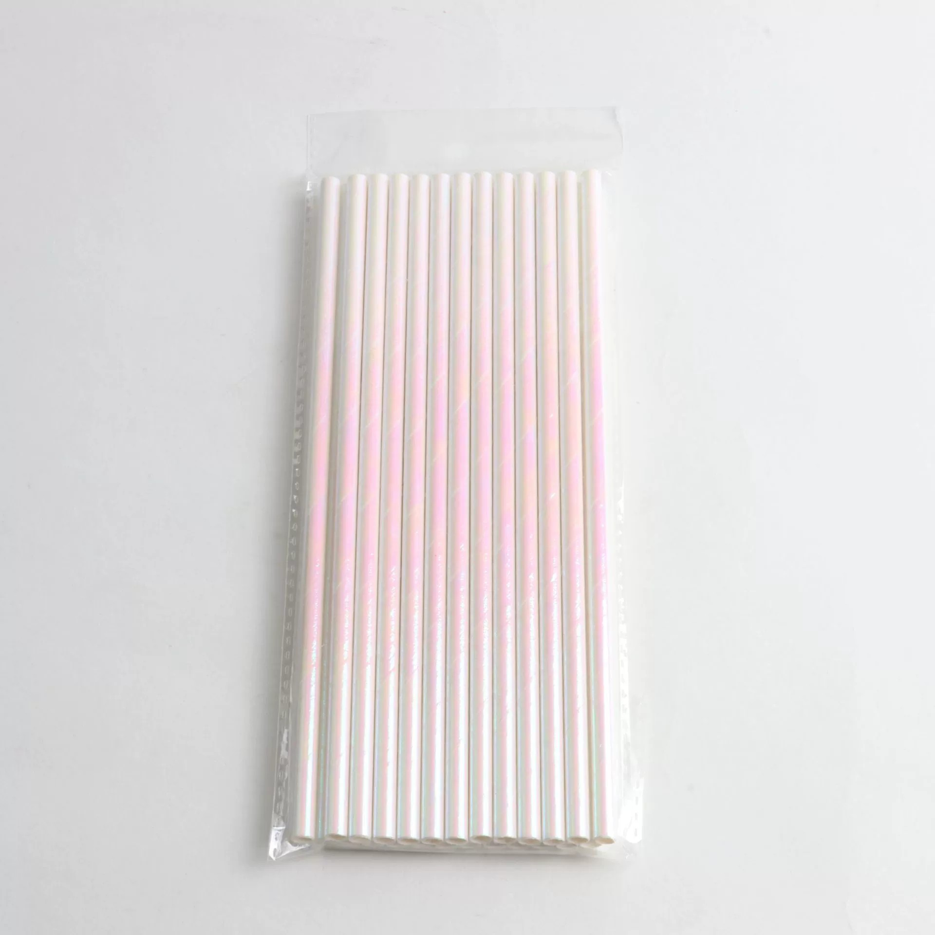 Colorful Aluminum Foil Paper Straw Environmentally Friendly and Biodegradable Party Decoration Paper Straw
