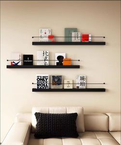 Estantería individual moderna montada en la pared para el hogar, comedor, oficina, dormitorio, muebles de apartamento, muebles elegantes para sala de estar - Product Image 3
