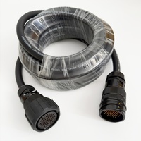 Câble audio multipaire robuste avec connecteur circulaire 54 broches, câble d'extension audio équilibré pour équipement de sonorisation DJ