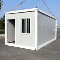 Maison conteneur industrielle démontable en gros, mini-cabane préfabriquée, maison mobile, bureau, appartement, hôtel en kit prêt à être expédié