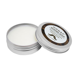 Savon à raser au bois de santal HODAF en gros, marque privée, au beurre de karité et miel, mousse riche, hydratant, pour homme, rasage en profondeur - Product Image 2