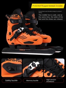 Pattini da velocità invernali YQ con suola in PVC, regolabili <span class=keywords><strong>per</strong></span> <span class=keywords><strong>adulti</strong></span> e bambini, <span class=keywords><strong>per</strong></span> <span class=keywords><strong>principianti</strong></span>, in rete ispessita, universali <span class=keywords><strong>per</strong></span> competizioni - Product Image 5