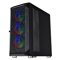 Boîtiers d'ordinateur AntarcChill Factory Custom Open ATX Full Tower SPCC pour PC de jeu, boîtier de jeu pour ordinateur de bureau, boîtier de jeu pour gamer