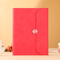 Ensemble de cahiers A5 personnalisables, reliure à feuilles mobiles, journaux à couverture rigide avec 100 feuilles, logo personnalisé, portefeuille, carnet de notes, coffret cadeau