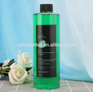 Julong trucco permanente 500ml sapone verde tatuaggio detergente soluzione lenitiva pelle pulita tatuaggio allevia il tatuaggio accessorio - Product Image 3